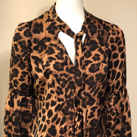 Michael Kors - Leopard Print Blouse - Picture 5 of 6